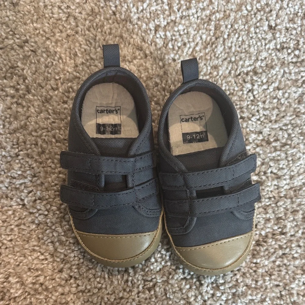 Carter's Baby Sneakers with Brown Toe